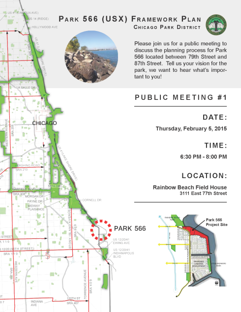 Park 566 Public Meeting Flyer
